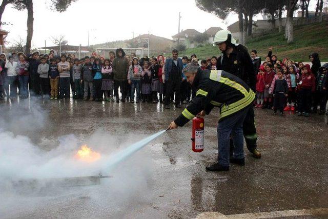 Mevlütlü İlkokulunda Gerçeği Aratmayan Tatbikat