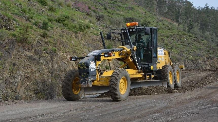 Alanya Grup Yolları Asfalta Hazırlanıyor