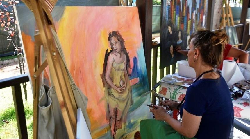 İncirliova’da Ulusal Resim Çalıştayı Başladı