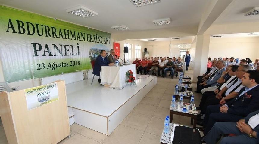 Darende’de Abdurrahman Erzincani Hazretleri Anıldı