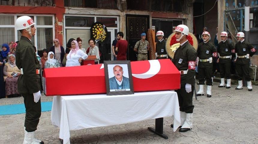 Giresun’da Kıbrıs Gazisi, Törenle Toprağa Verildi