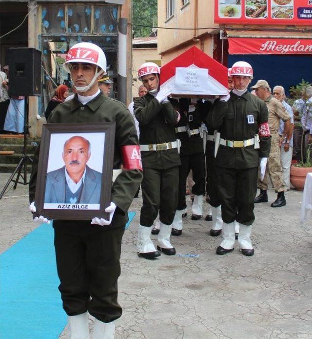 Giresun’da Kıbrıs Gazisi, Törenle Toprağa Verildi