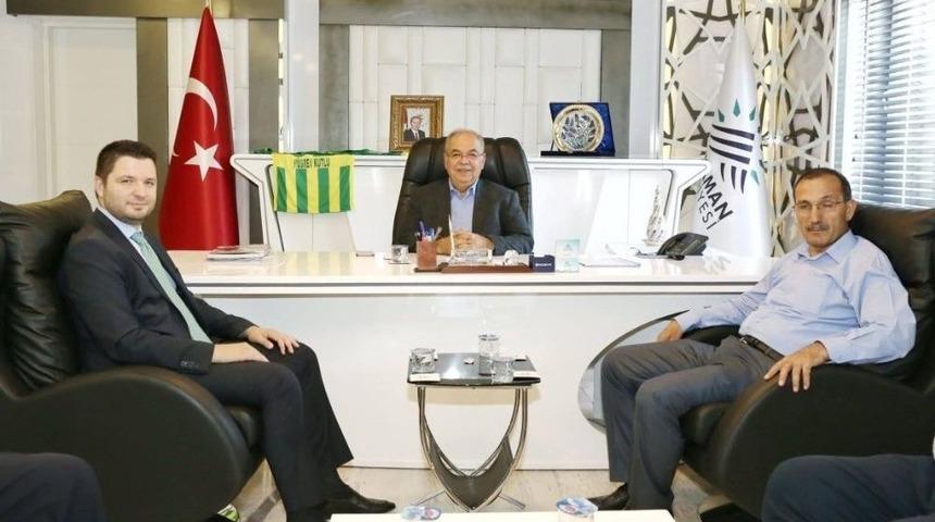 Milletvekili Toprak Başkan Kutlu İle Bir Araya Geldi