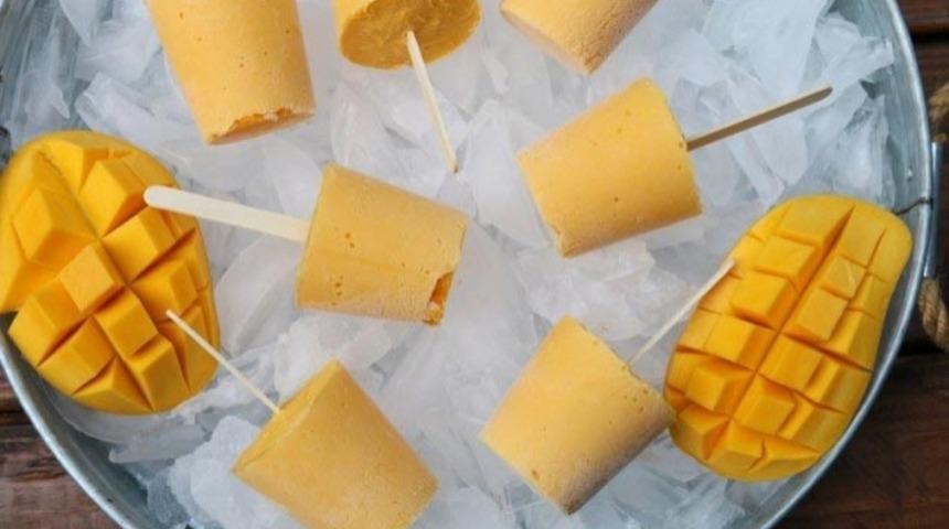 Ev Yapımı Yoğurtlu Mango Dondurma Tarifi