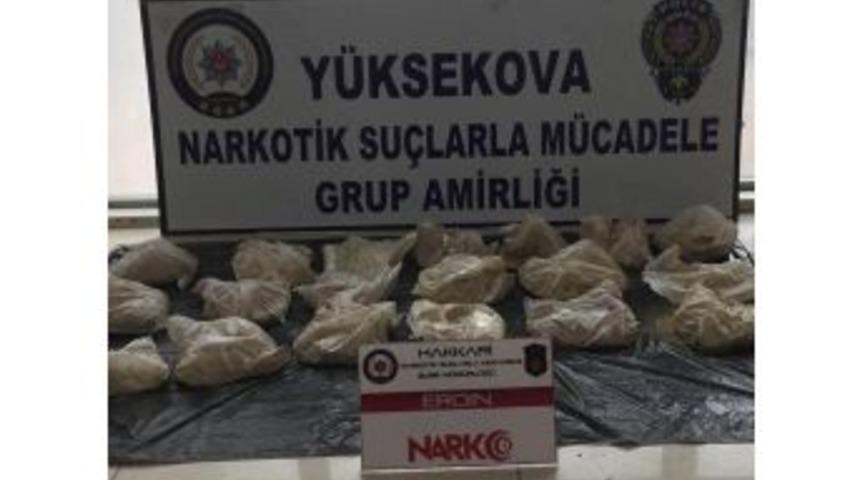 Y&uuml;ksekova&rsquo;da Uyuşturucu Operasyonu