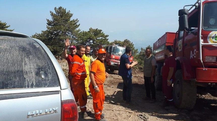 Hatay’daki Orman Yangını 37 Saatte Söndürüldü