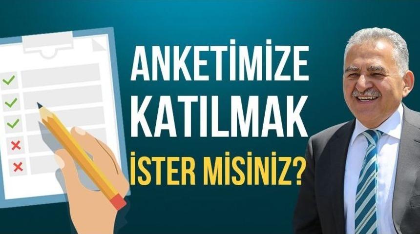 Melikgazi Belediyesi&rsquo;nin &ldquo;memnuniyet Anketi&rdquo;