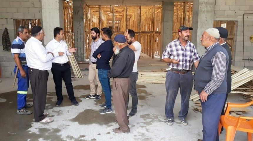 2 Bin Kişi Kapasiteli Cami İnşaatında Sona Doğru