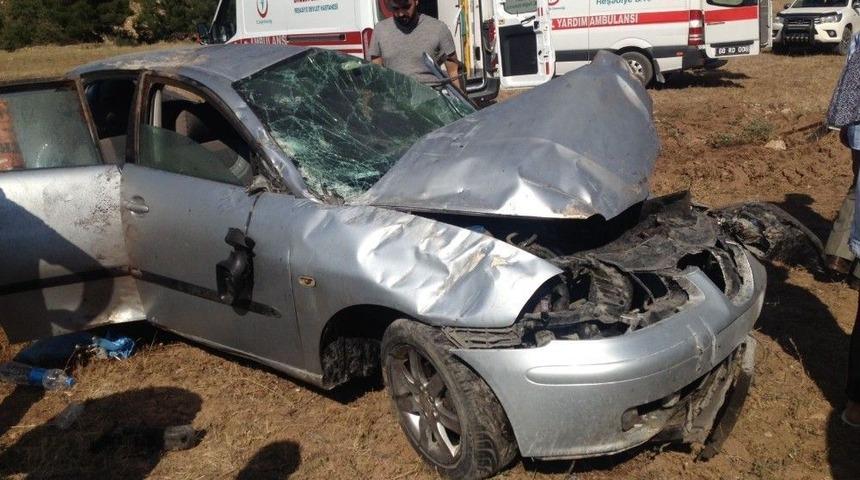 Tokat&rsquo;ta Bayram D&ouml;n&uuml;ş&uuml; Kaza: 5 Yaralı