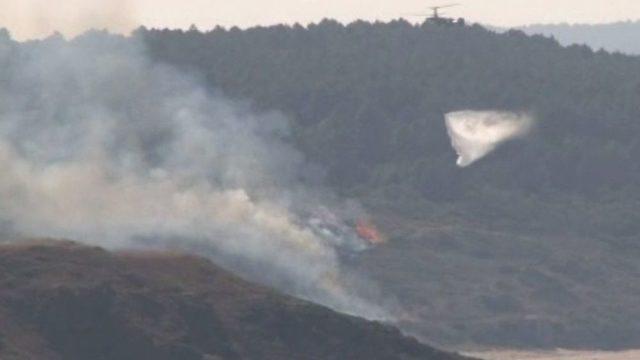 Beykoz’da Askeriye Ait Alanda Orman Yangını Çıktı