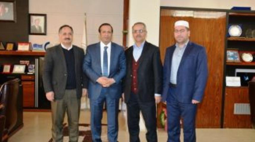 Camii Derneği Y&ouml;netiminden Başkan Toltar&rsquo;a Ziyaret