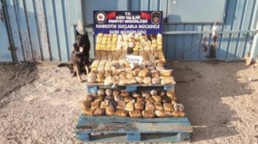 Ağrı&rsquo;da 73 Kilo 472 Gram Eroin Ele Ge&ccedil;irildi