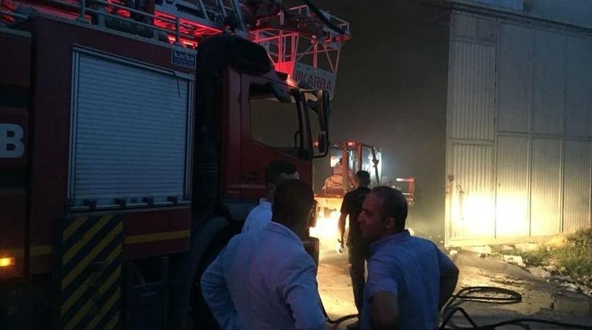 İplik Fabrikasında Yangın