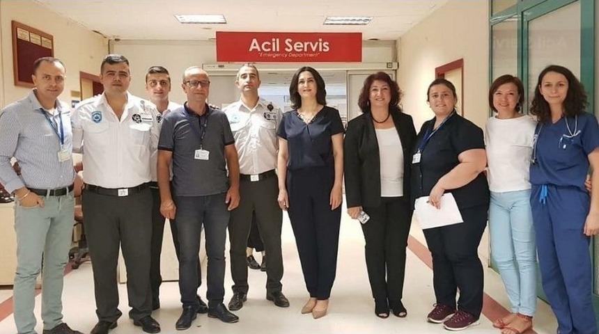 Esog&uuml; Hastanesi Y&ouml;netimi Hasta Ve Hasta Yakınlarının Bayramını Kutladı