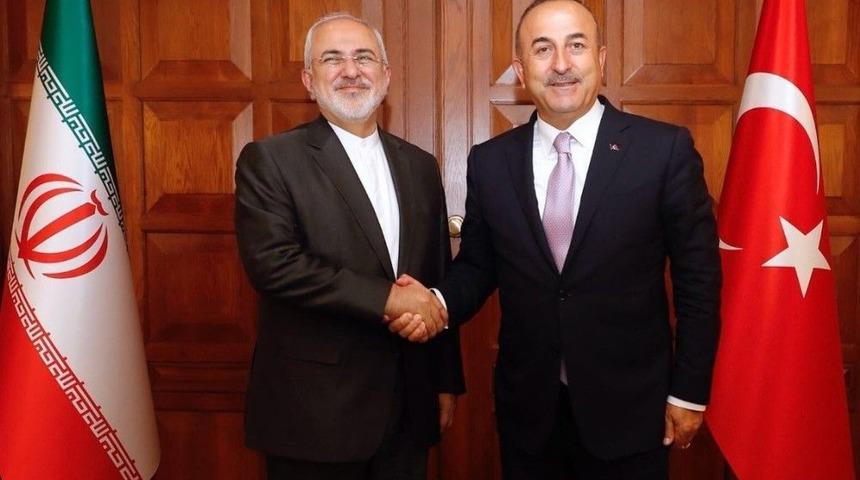 Dışişleri Bakanı &Ccedil;avuşoğlu, İranlı Mevkidaşı Zarif İle Bir Araya Geldi