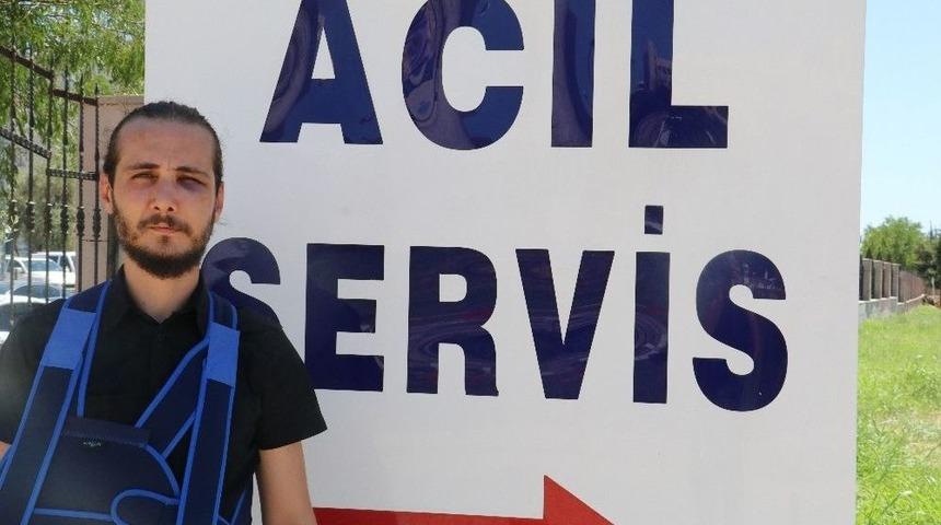 Antalyalı Gazeteci Darp Edildi