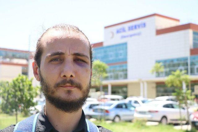 Antalyalı Gazeteci Darp Edildi
