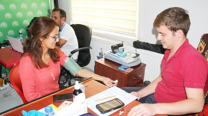 Gıda Tarım Ve Hayvancılık İl M&uuml;d&uuml;rl&uuml;ğ&uuml;nde Kan Bağışı Yapıldı