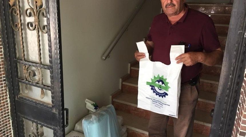 Ergene Belediyesi Bayramda 3 Ton Et Poşeti Dağıttı