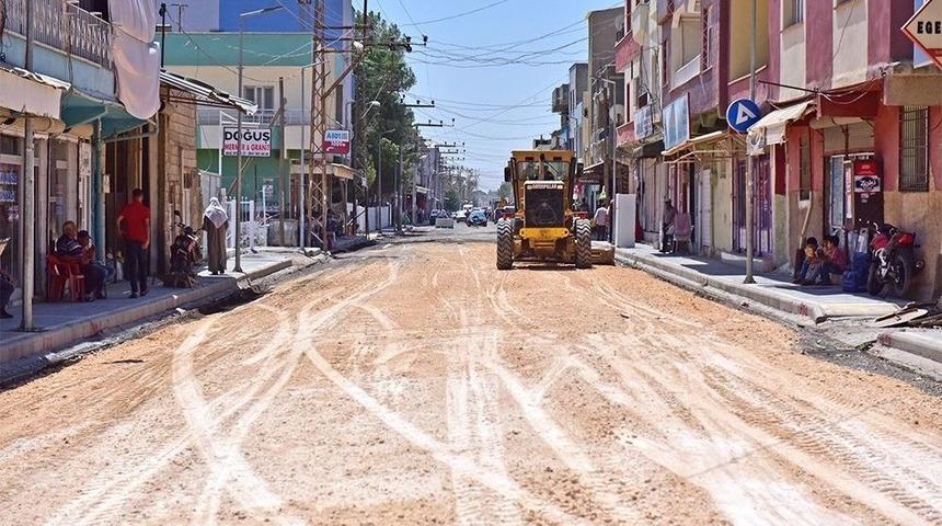 Gazi Caddesi&rsquo;nde &Ccedil;alışmalar Hız Kazandı