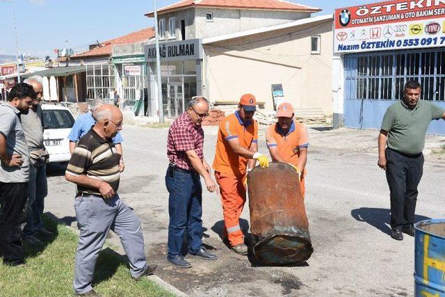 Sanayi Sitesi’nde Temizlik Seferberliği