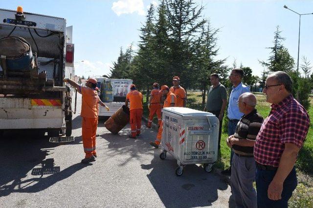 Sanayi Sitesi’nde Temizlik Seferberliği