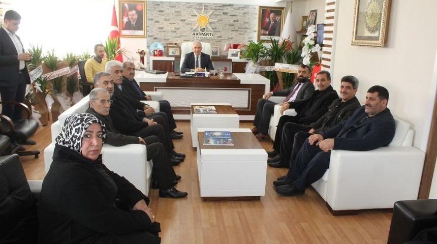 Mathap’tan Ak Parti’ye Ziyaret