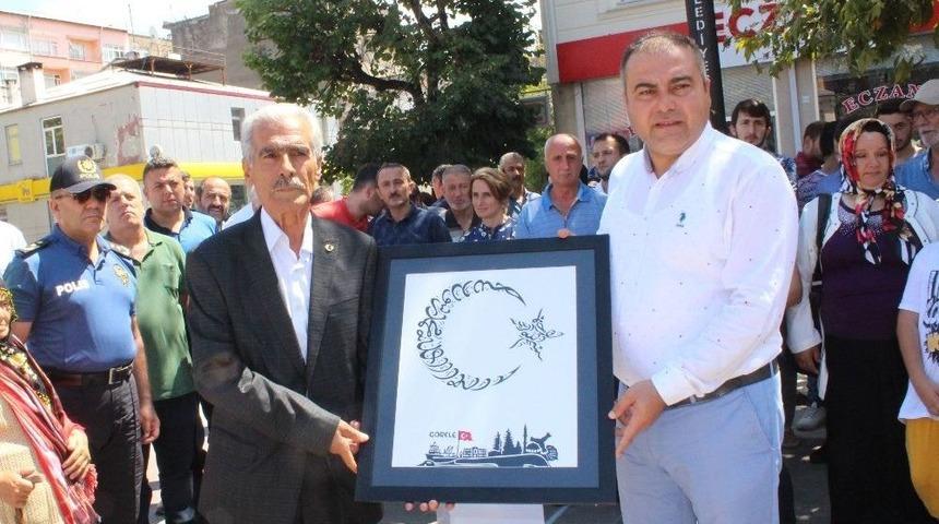 Şehit Polis Fethi Sekin&rsquo;in Babası G&ouml;rele&rsquo;de Kermes A&ccedil;ılışına Katıldı