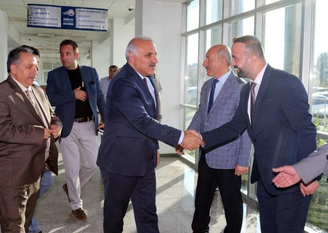 Vali Zorluoğlu&rsquo;ndan Zabıtaya Ge&ccedil;miş Olsun Ziyareti