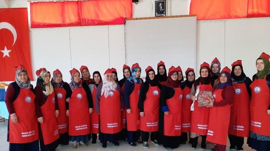 Eğirdir&rsquo;de Mutfak Sanatları Kursu
