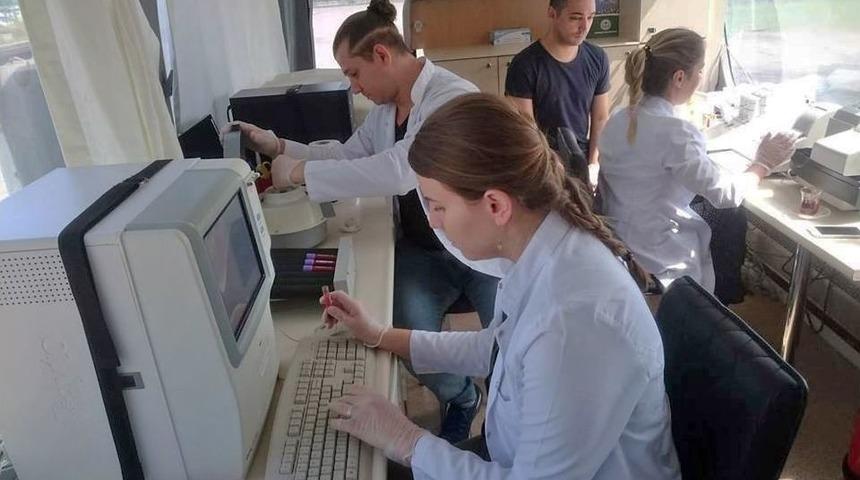 Giresun&rsquo;da Sağlık Otob&uuml;s&uuml; Mahallelerde Hizmet Veriyor