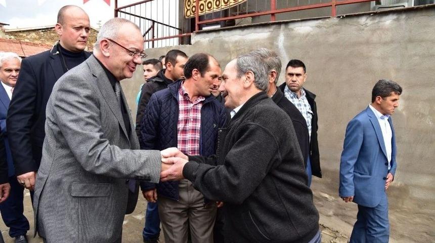 Başkan Erg&uuml;n&rsquo;den Kıranşeyh&rsquo;e &rsquo;hayırlı Olsun&rsquo; Ziyareti