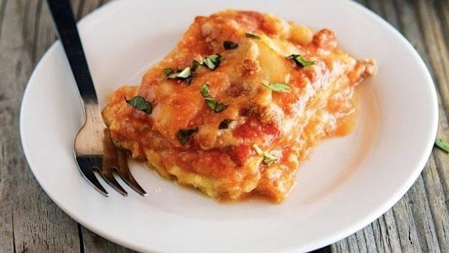 Karnabaharlı Lazanya