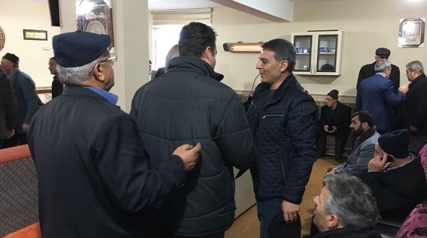 Kaymakam &Ouml;zkan&rsquo;dan Şehit Korucunun Ailesine Taziye Ziyareti