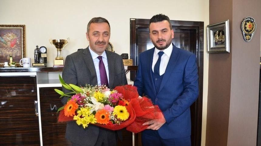 Hakemler Emniyet M&uuml;d&uuml;r&uuml; Turanlı&rsquo;yı Ziyaret Etti