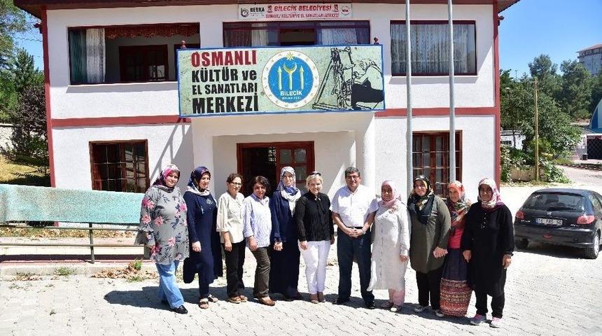 Başkan Can &Uuml;reten Ve &Ccedil;alışan Kadınlarla Bir Araya Geldi