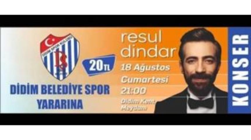 Resul Dindar, Didim Belediyespor İ&ccedil;in S&ouml;yleyecek