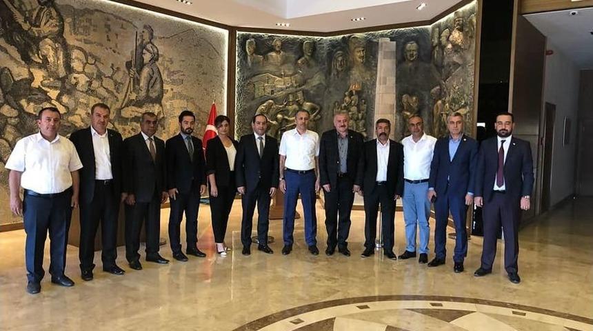 Mhp&rsquo;den Vali Yerlikaya Ve Şahin&rsquo;e Ziyaret
