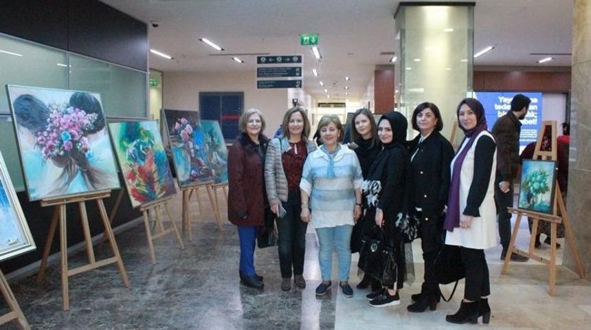Samsun&rsquo;da Kadın Temalı Resim Sergisi