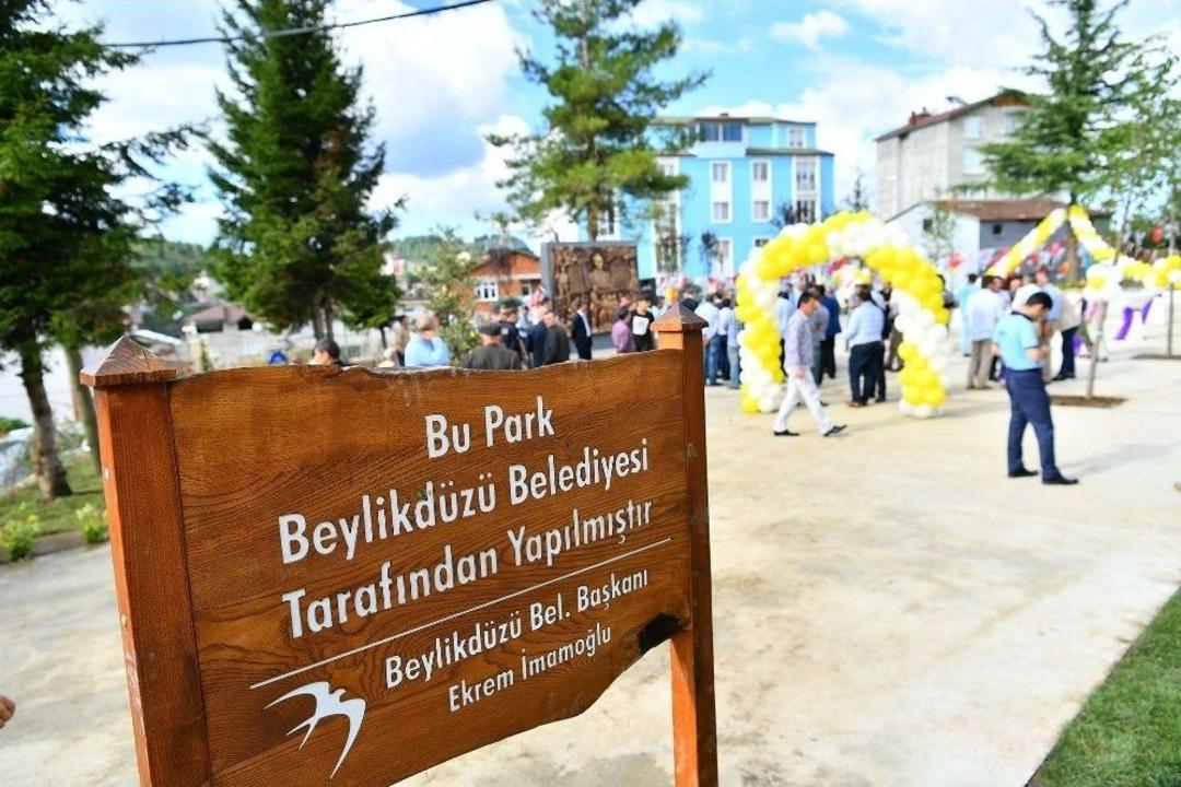 Beylikd&uuml;z&uuml; Belediyesi&rsquo;nden Korgan&rsquo;a Yeni Park