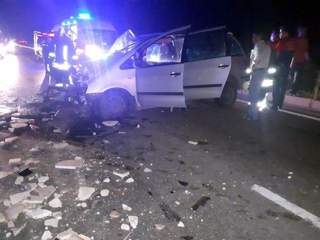 Denizli’de Trafik Kazası: 1 Ölü, 2 Yaralı