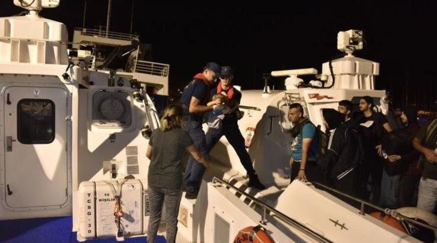 &Ccedil;eşme&rsquo;de 41 G&ouml;&ccedil;men Yakalandı