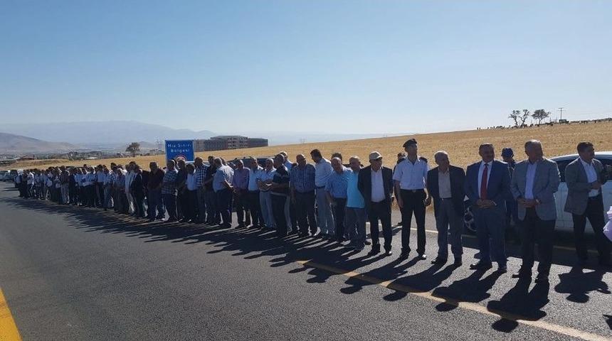 Mustafa Aksu İl&ccedil;e Girişinde Karşılandı