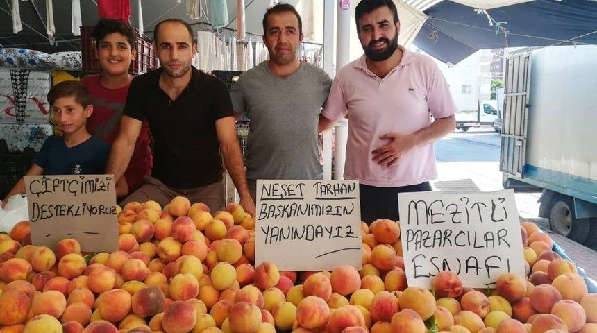 Mezitli&rsquo;de Şeftali Seferberliği Başladı