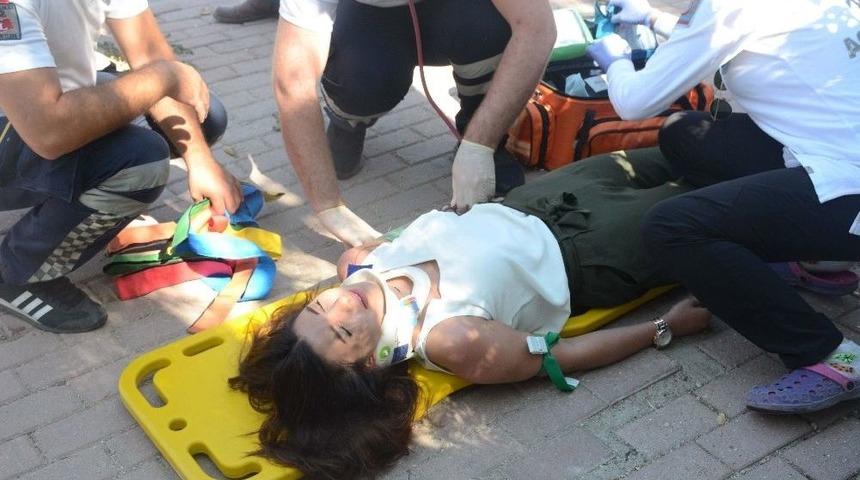 Yeni Aldığı Otomobille Kaza Yaptı