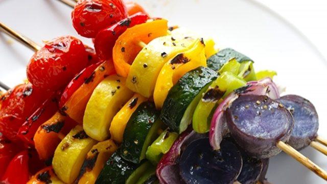 Gökkuşağı Vejetaryen Şiş