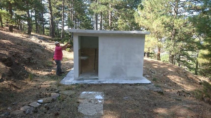 Şarlan Tabiat Parkı&rsquo;nda Rekreasyon &Ccedil;alışmaları Devam Ediyor