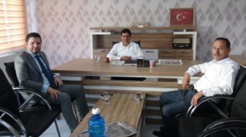 Milletvekili Toprak Başkan Aslan İle Bir Araya Geldi