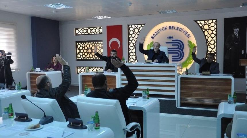 Boz&uuml;y&uuml;k Belediye Meclisi Mart Ayı Olağan Meclis Toplantısı 2. Bileşimi Yapıldı