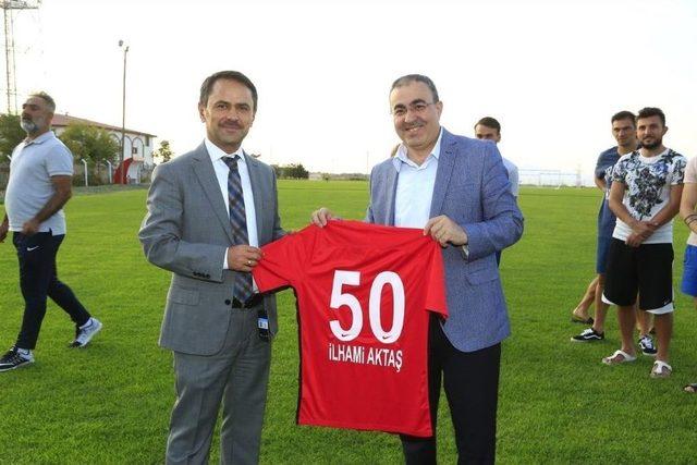 Vali Aktaş, Nevşehir Belediyespor Tesislerini Gezdi